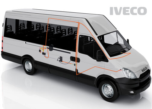 IVECO DAILY 2006 - 2014 SESAME automatic sliding door system